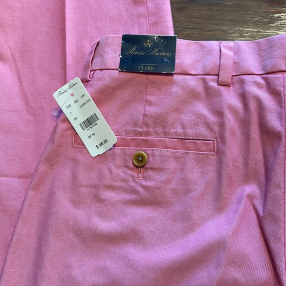 Mens Brooks Brothers Clark Stretch Advantage Chino Pants 32x32 NWT - Picture 11 of 12